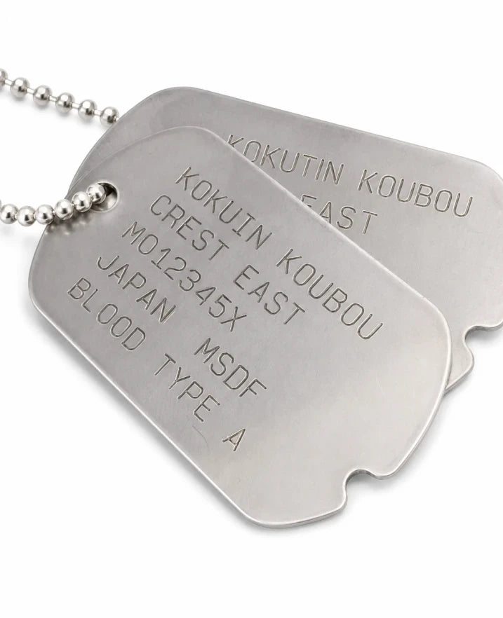 彫刻機で刻印したプレート